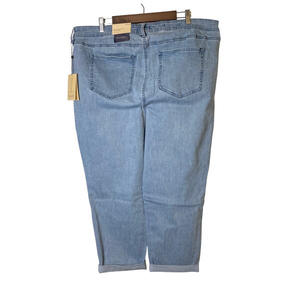 NYDJ Margo Girlfriend Kingston Light Wash Jeans Women's Size 20W Petite NWT - Picture 4 of 12